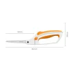 Varróolló, 26 cm, FISKARS "EasyAction™", narancssárga