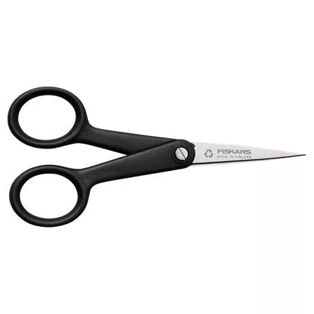 Hímzőolló, 13 cm, FISKARS "Functional Form Renew", fekete