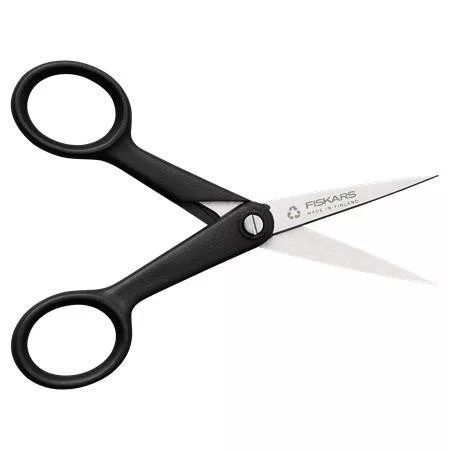 Hímzőolló, 13 cm, FISKARS "Functional Form Renew", fekete