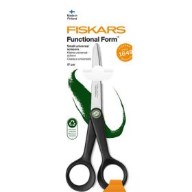   Olló, általános, 17 cm, FISKARS "Functional Form Renew", fekete