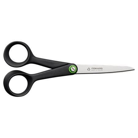 Olló, általános, 17 cm, FISKARS "Renew"