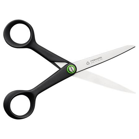 Olló, általános, 17 cm, FISKARS "Renew"