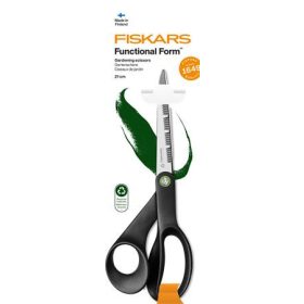   Olló, kerti, 21 cm, FISKARS "Functional Form Renew", fekete