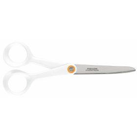   Olló, papírvágó, 17 cm, FISKARS "Functional Form", fehér