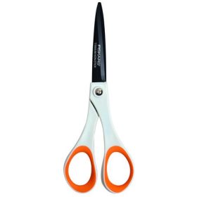   Olló, általános, tapadásmentes, 17 cm, FISKARS "Non-Stick", fehér