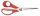 Olló, általános, 21 cm, balkezes, FISKARS "Classic", narancssárga