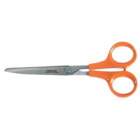   Olló, papírvágó, 17 cm, FISKARS "Classic" narancssárga