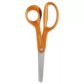   Olló, iskolai, 13 cm, FISKARS "First", narancssárga