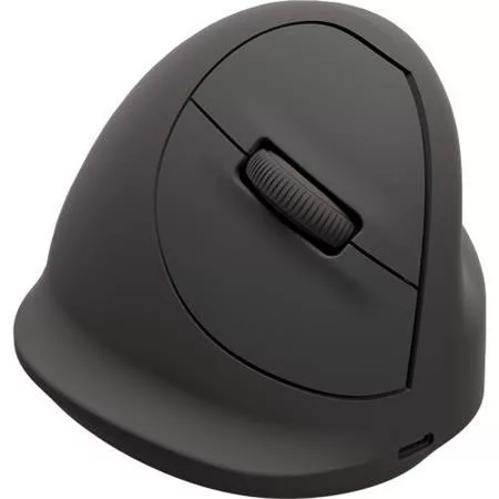 Egér, vezeték nélküli, optikai, vertikális, közepes méret, FELLOWES "Breyta™", fekete
