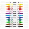 Dekormarker készlet, akril, 1-2 mm, kétvégű, KORES " K-Kreative", 12 különböző szín