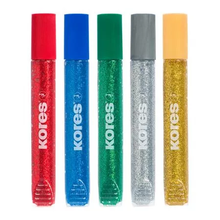 Csillámos ragasztó, KORES