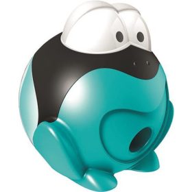   Hegyező, egylyukú, tartályos, MAPED "Croc Croc", béka, vegyes színek