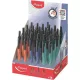 Körző display, heggyel, 2in1, ceruzává alakítható, MAPED „Compass Pen”, vegyes színek
