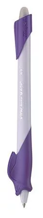Írástanuló rollertoll, 0,7 mm, radírozható, MAPED "KIDY Learn MAGIC", nyuszi, lila, 12 db