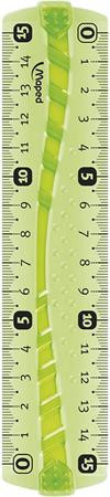 Vonalzó, műanyag, hajlítható, 15 cm, MAPED "Flex"