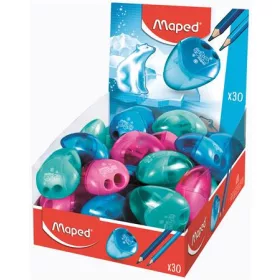   Hegyező display, kétlyukú, tartályos, MAPED "I-Gloo", vegyes színek