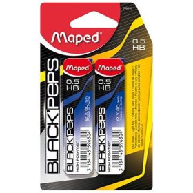   Grafitbél, 0,5 mm, HB, 12 szálas, MAPED "Black Peps"