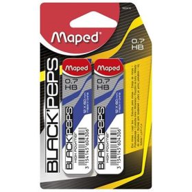   Grafitbél, 0,7 mm, HB, 12 szálas, MAPED "Black Peps"