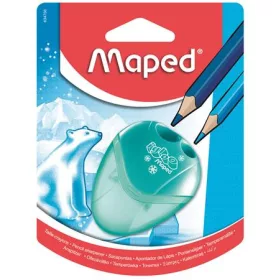   Hegyező, kétlyukú, tartályos, MAPED "I-Gloo", vegyes színek