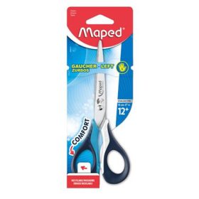  Olló, általános, 16 cm, balkezes, MAPED "Sensoft 3D", vegyes színek