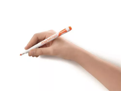 Táblamarker készlet, 1,5 mm, kimosható, fehértáblához, MAPED "Marker'Peps, 12 különböző szín