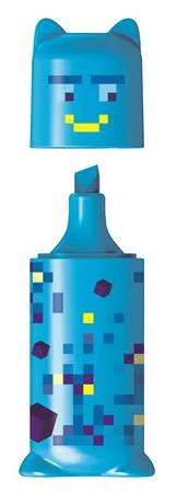 Szövegkiemelő, 1-5 mm, MAPED "Pixel Party Mini", kék