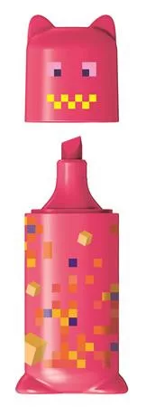 Szövegkiemelő, 1-5 mm, MAPED "Pixel Party Mini", rózsaszín