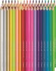 Színes ceruza készlet, háromszögletű, MAPED "Color'Peps", 36 különböző szín