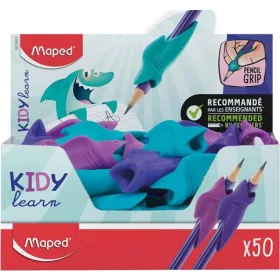   Ceruzafogó, display, MAPED "Kidy Learn", cápa, vegyes színek