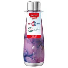  Termosz, duplafalú, 500 ml, rozsdamentes acél, MAPED PICNIK "Concept Adult", silky