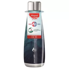   Termosz, duplafalú, 500 ml, rozsdamentes acél, MAPED PICNIK "Concept Adult", tengerkék