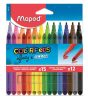 Színes ceruza és filctoll készlet, MAPED "Color'Peps INFINITY", 15+12 különböző szín
