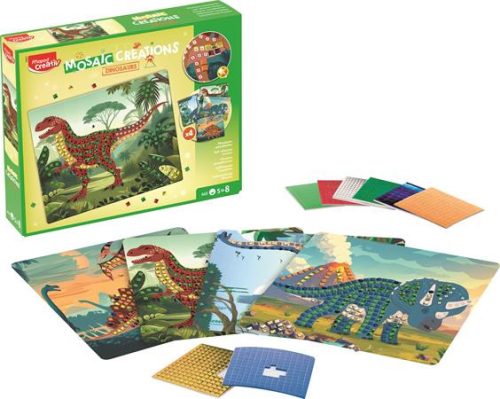 Mozaikos képkészítő, dinoszaurusz, MAPED CREATIV "Mosaic Creations"