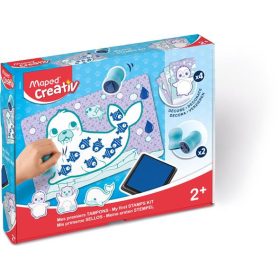   Kreatív készségfejlesztő készlet, MAPED CREATIV, "Early age", nyomdavilág