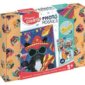   Mozaikos képkészítő készlet, MAPED CREATIV, "Adveture Animals", kalandos állatok