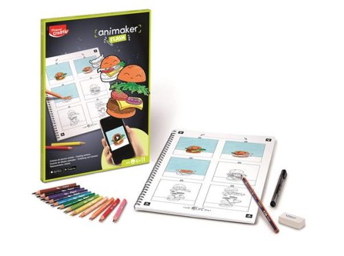 Animációkészítő készlet applikációval, MAPED CREATIV "Animaker Flash", Pop