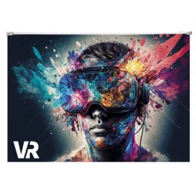   Irattartó tasak, A4, PP, cipzáras, 180 mikron, PANTA PLAST "VR"