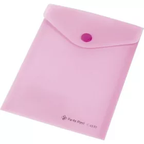   Irattartó tasak, A6, PP, patentos, 160 mikron, PANTA PLAST, pasztell rózsaszín