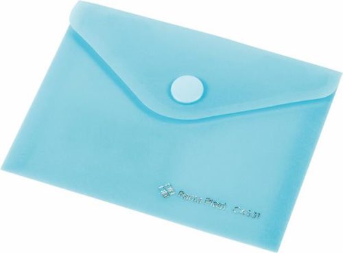 Irattartó tasak, A7, PP, patentos, 160 mikron, PANTA PLAST, pasztellkék