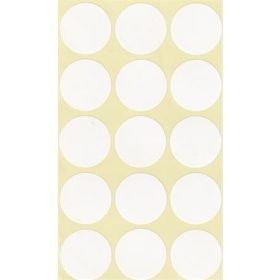 Etikett, köralakú, 30 mm átmérő, 60 etikett/csomag