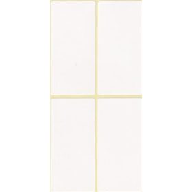 Etikett,  40x80 mm, 60 etikett/csomag