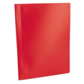   Bemutatómappa, 10 zsebes, A4, VIQUEL "Essentiel", piros