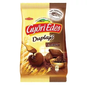   Keksz, 150 g, duplajó, GYŐRI  "Győri édes" kakaós