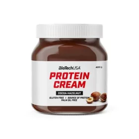   Kakaó-mogyorókrém, BIOTECH USA "Protein Cream", 400 g