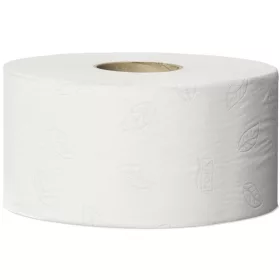   Toalettpapír, T2 rendszer, 2 rétegű, 18, 8 cm átmérő, Advanced, TORK "Mini Jumbo", fehér