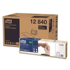   Szalvéta, adagolós, 1 rétegű, 21,3x33 cm, N4 rendszer, Advanced, TORK "Xpressnap®", natúr