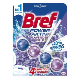   WC illatosító golyók, 50 g, BREF "Power Aktiv", levendula