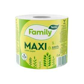   Toalettpapír, 2 rétegű, kistekercses, 64 tekercs, TENTO, "Family Maxi"