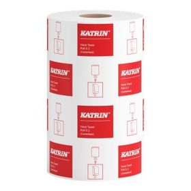   Kéztörlő, tekercses, 2 rétegű, KATRIN, fehér, "CLASSIC S2/75"