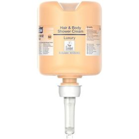   Folyékony szappan, 475 ml, S2 rendszer, TORK "Mini Luxury", tusoláshoz és hajmosáshoz